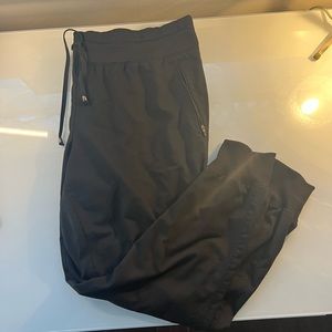 Greys anatomy barco black scrub jogger pants